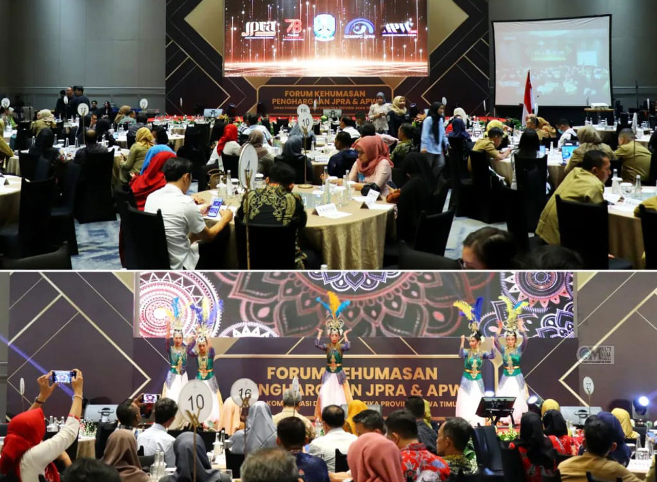 Diskominfo Jaatim Gelar Forum Kehumasan di Ballroom Hotel Vasa, Surabaya