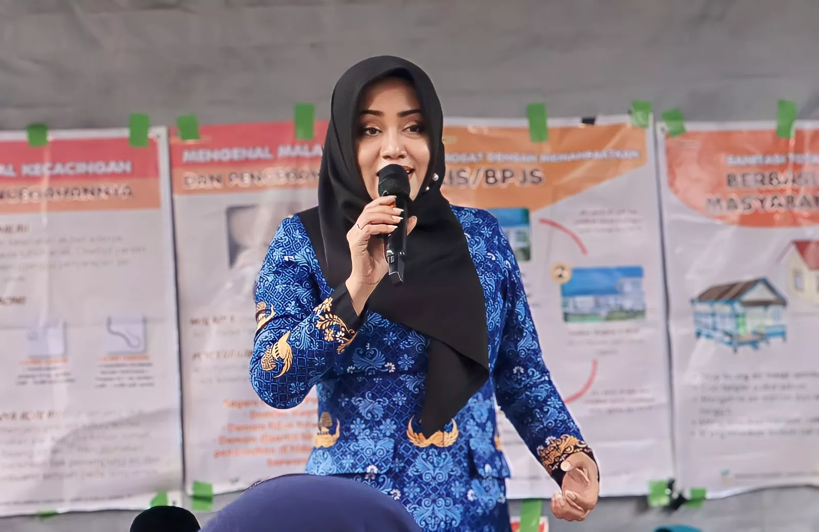 Bulik Soima di Dlanggu, Ikfina Fahmawati Minta Warga Stop Susu dan Beralih ke Asi
