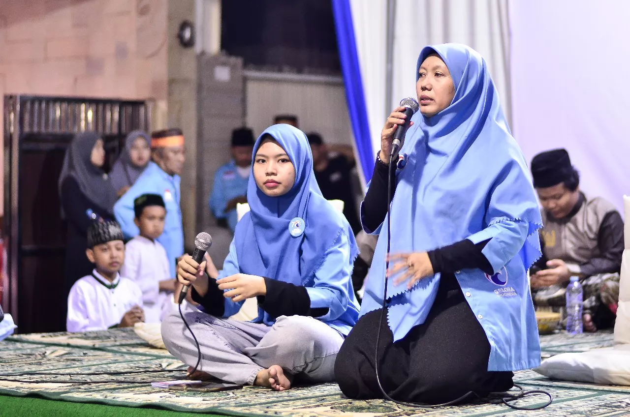 Anna Susanti, Caleg DPRD Kota Surabaya Partai Gelora, Bicara Anggaran pada Warga Kalibokor