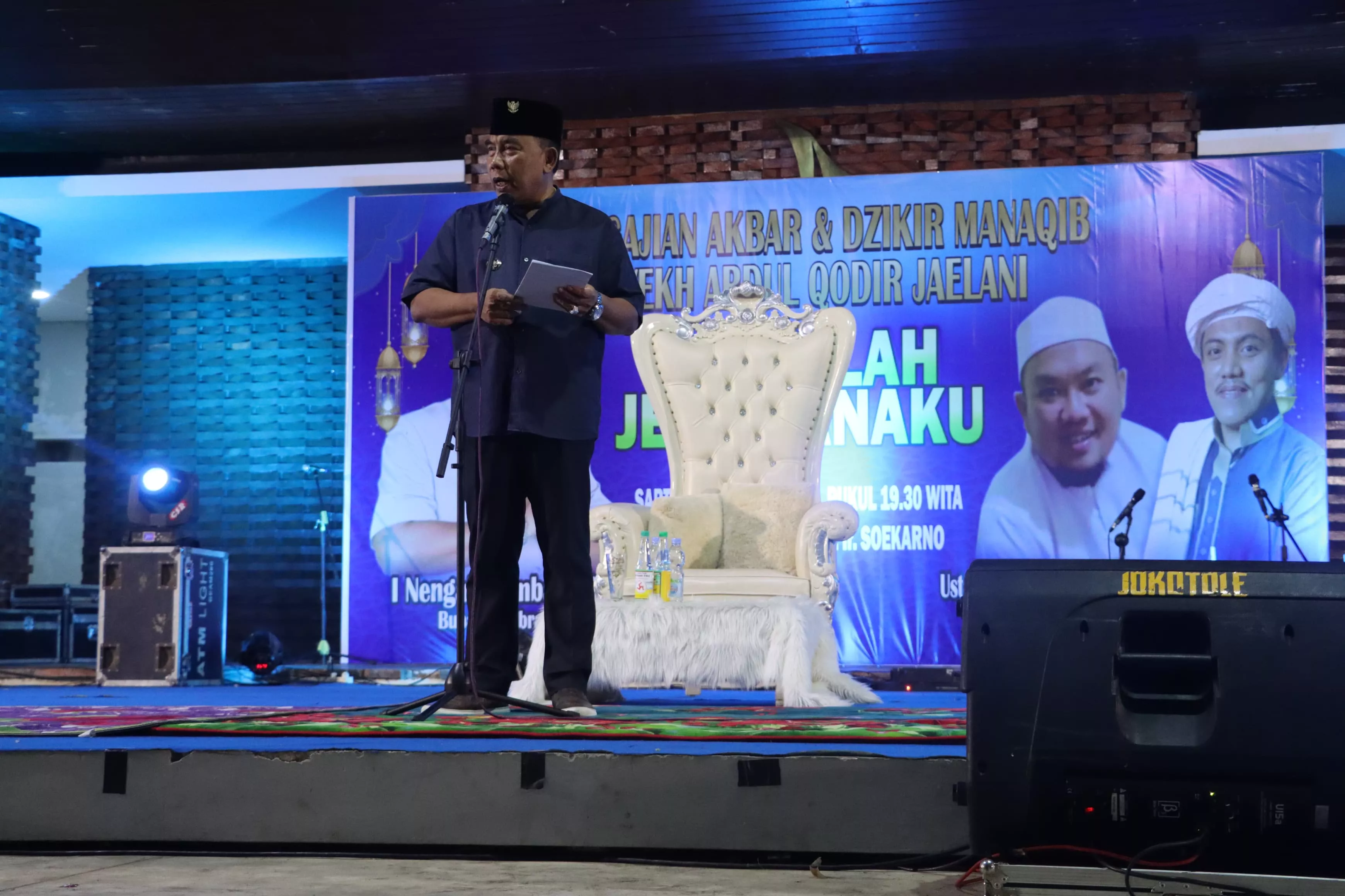Hadiri Pengajian Akbar, Bupati Tamba ajak Doakan Pemilu Damai di Jembrana