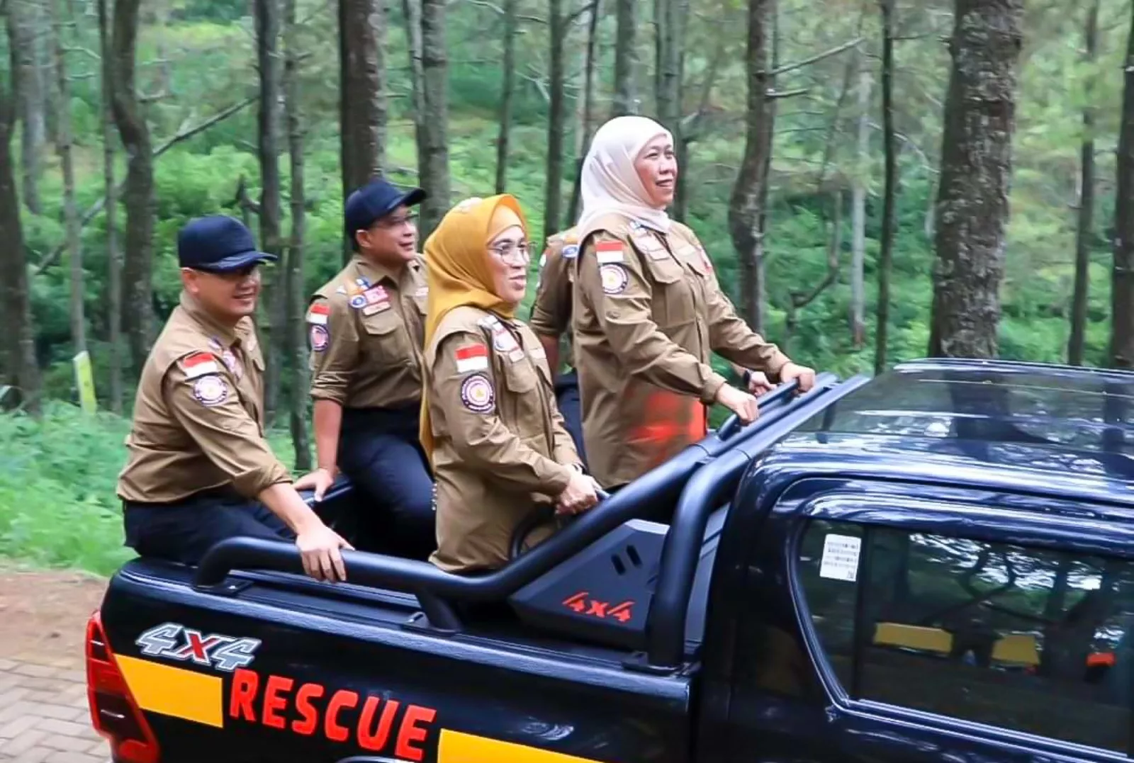 Khofifah Indar Parawansa Mengajak Seluruh OPD Bersinergi untuk Penanggulangan Bencana