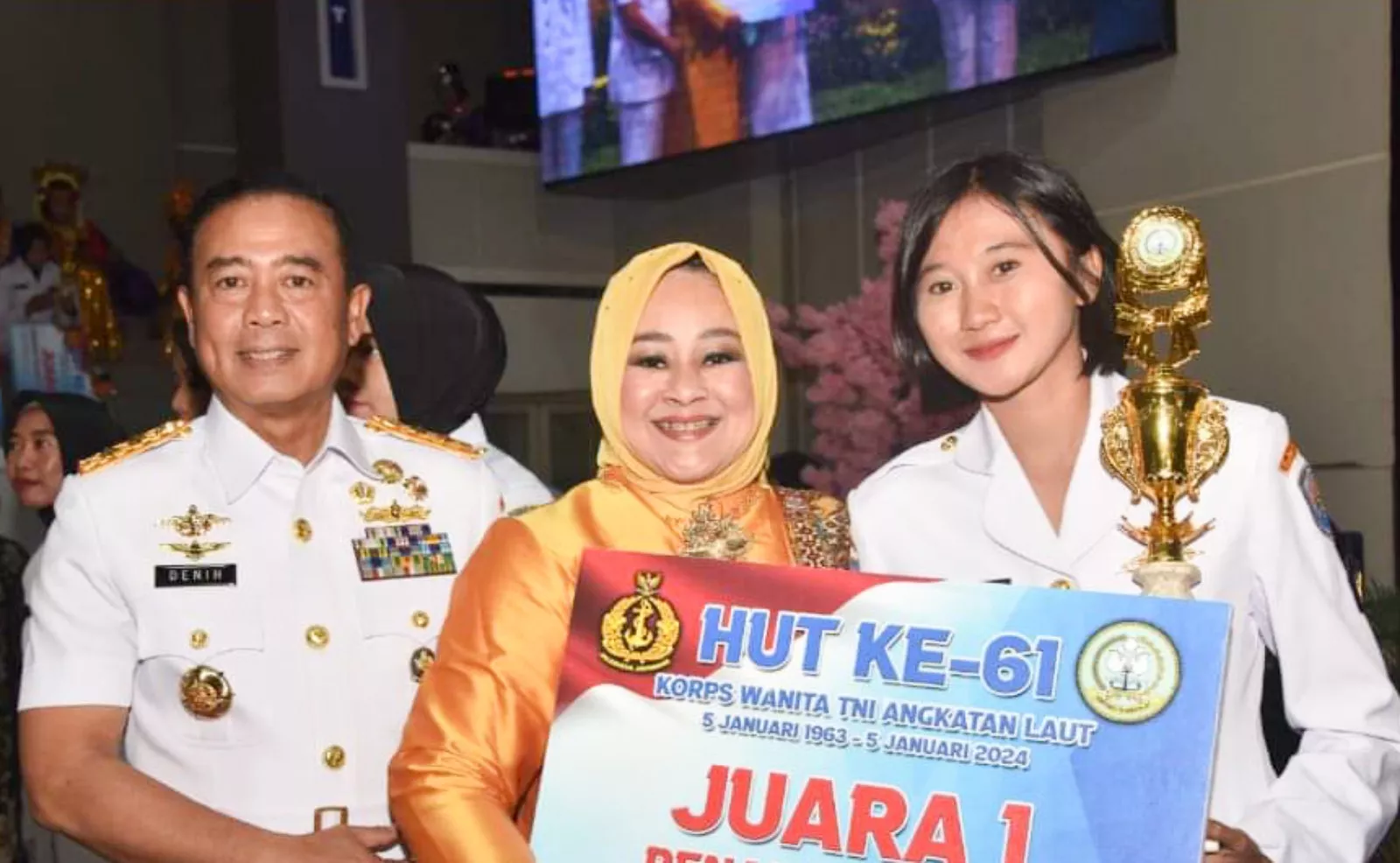 Pangkoarmada II Hadiri Puncak Perayaan HUT Ke-61 Kowal
