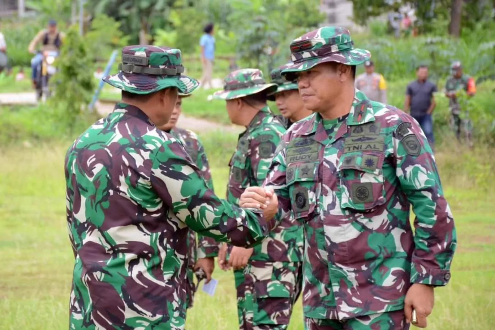 Komandan Korps Marinir Meninjau Latihan Triwulan I 2024 di Lereng Gunung Lawu