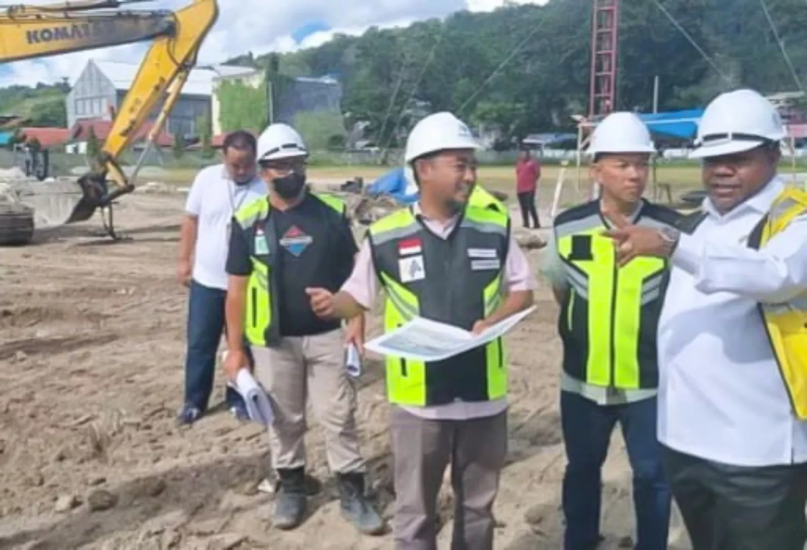 Hermus Indou Optimistis Pembangunan Infrastruktur Manokwari Selesai Tahun Ini