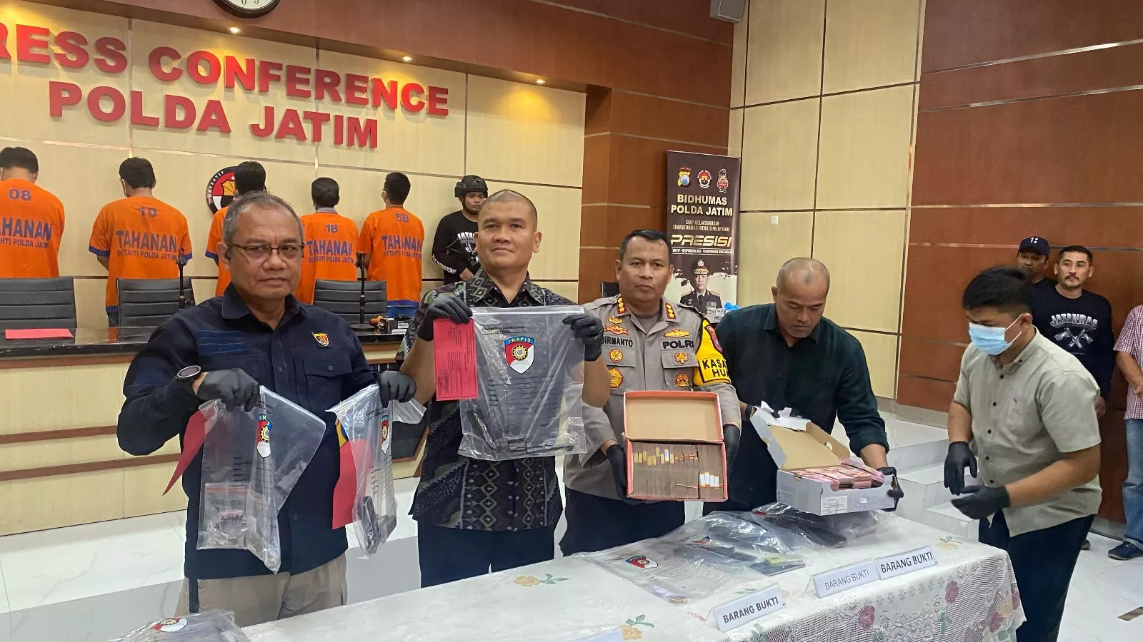 Polisi Ungkap Kasus Penembakan Pendukung Prabowo di Sampang, 5 Tersangka Diringkus