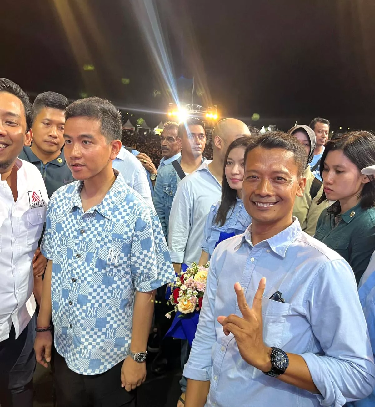 I Wayan Widiana, Mengapresiasi Kedatangan Calon Wakil Presiden Gibran Rakabuming Raka di Pulau Bali