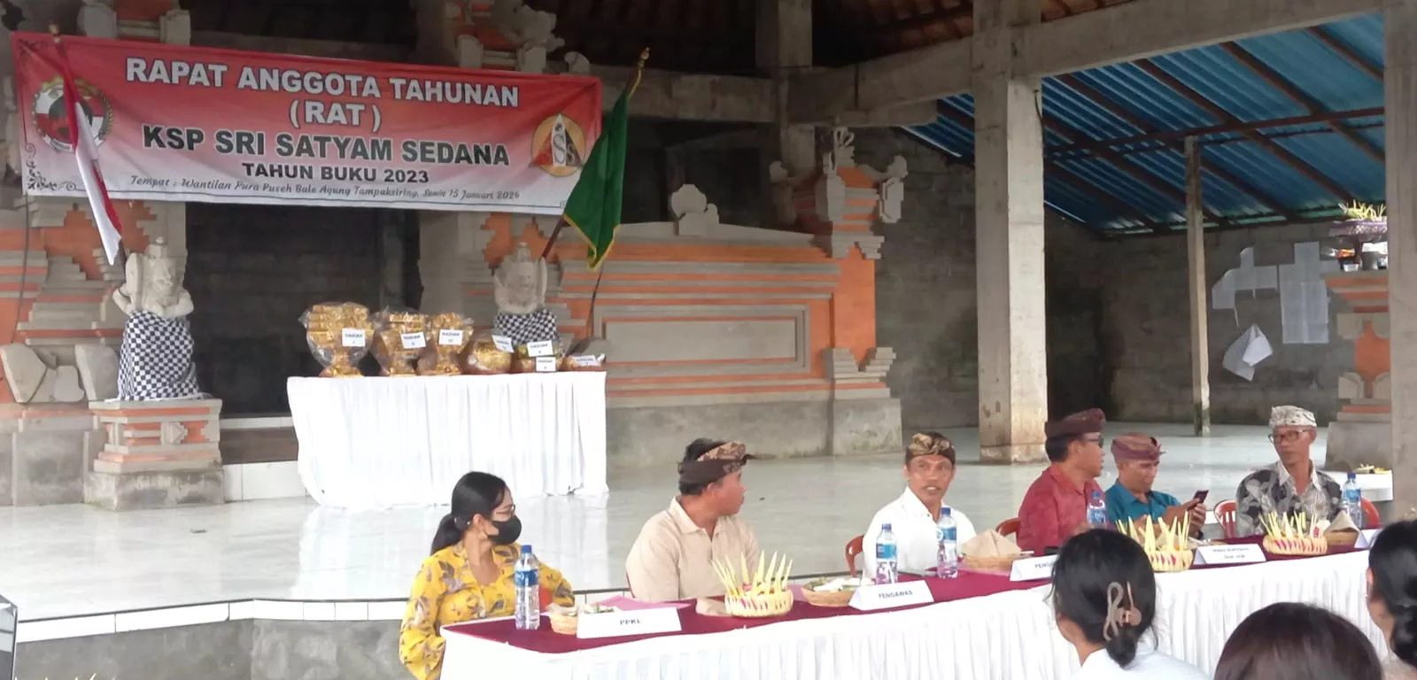 KSP Sri Satyam Sedana Sukses Gelar Rapat Anggota Tahunan (RAT) Tahun Buku 2023