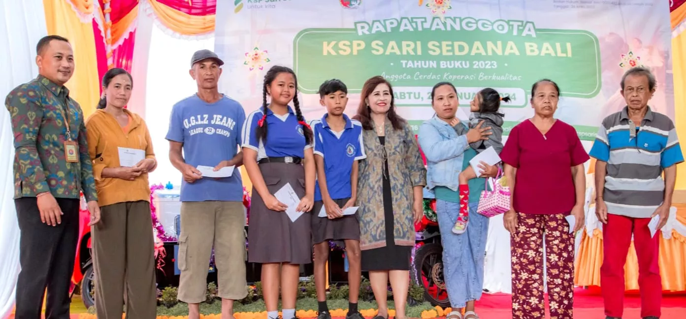 Koperasi Sari Sedana Bali: Sukses Gelar RAT Tahun Buku 2023