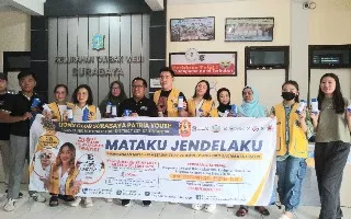 Lions Club Surabaya Baksos Bagikan 108 Kaca Mata Gratis di Tambak Wedi