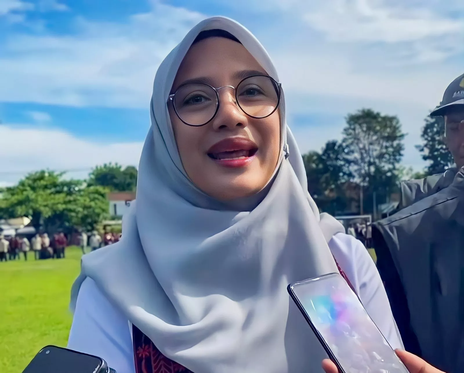 Ipuk Fiestiandani Apel Siaga Pengawas Pemilu, Minta Warga Banyuwangi Jaga Kondusivitas