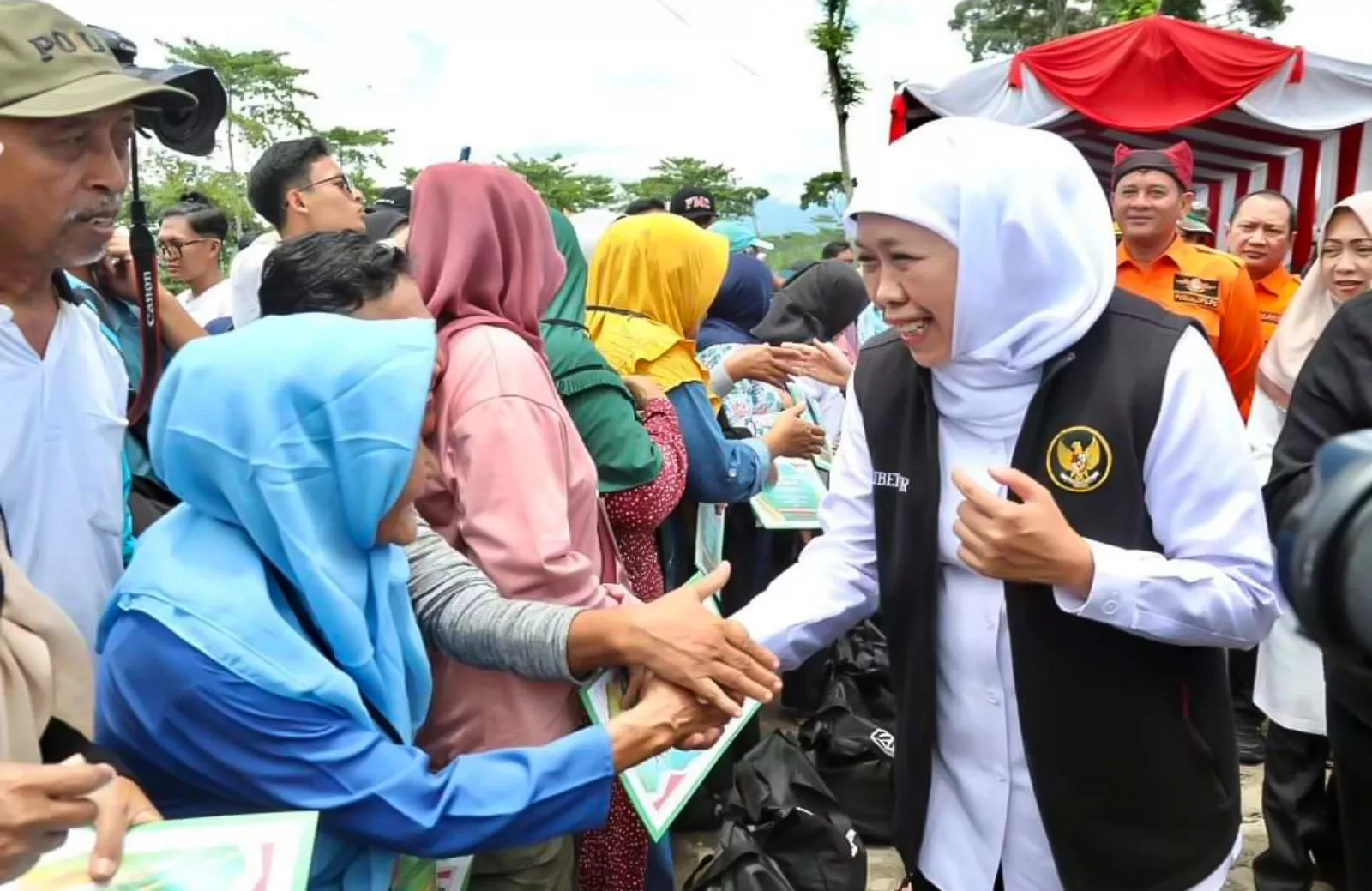 Khofifah Indar Parawansa Launching Hunian Relokasi Korban Banjir Bandang Banyuwangi