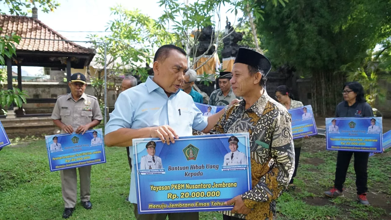 Pemkab Jembrana Gelontorkan Dana Hibah Rp850 Juta kepada Badan Nirlaba
