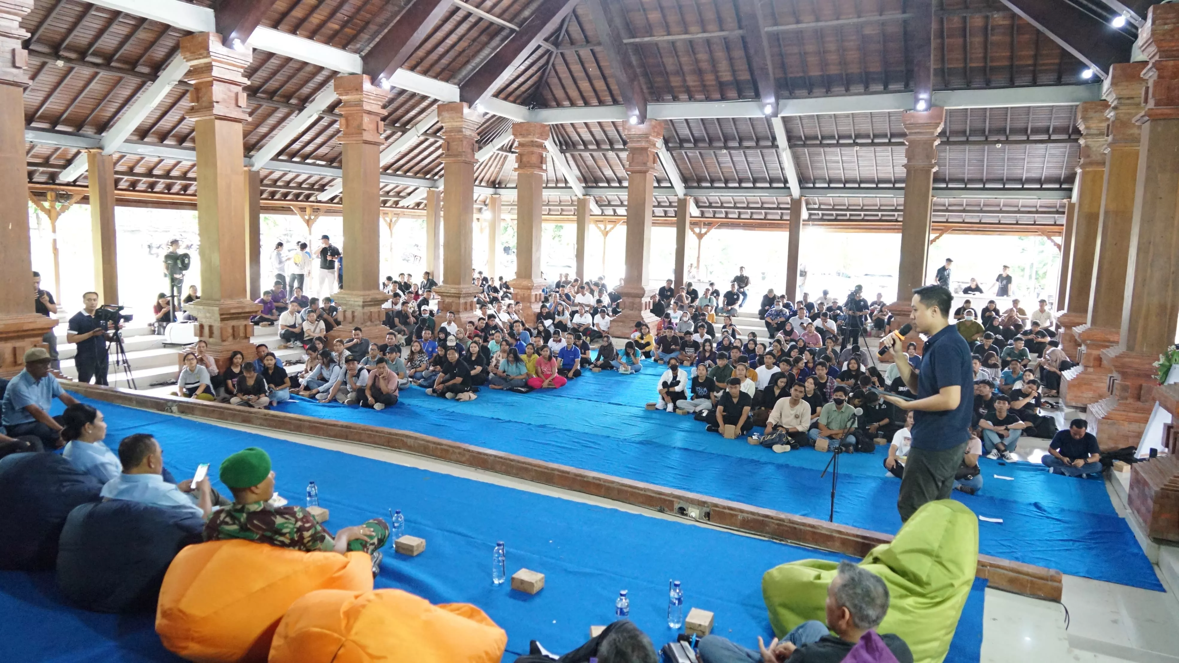 Ratusan Pelajar dan Konten Kreator Ikuti Workshop Film International Jembrana Bali