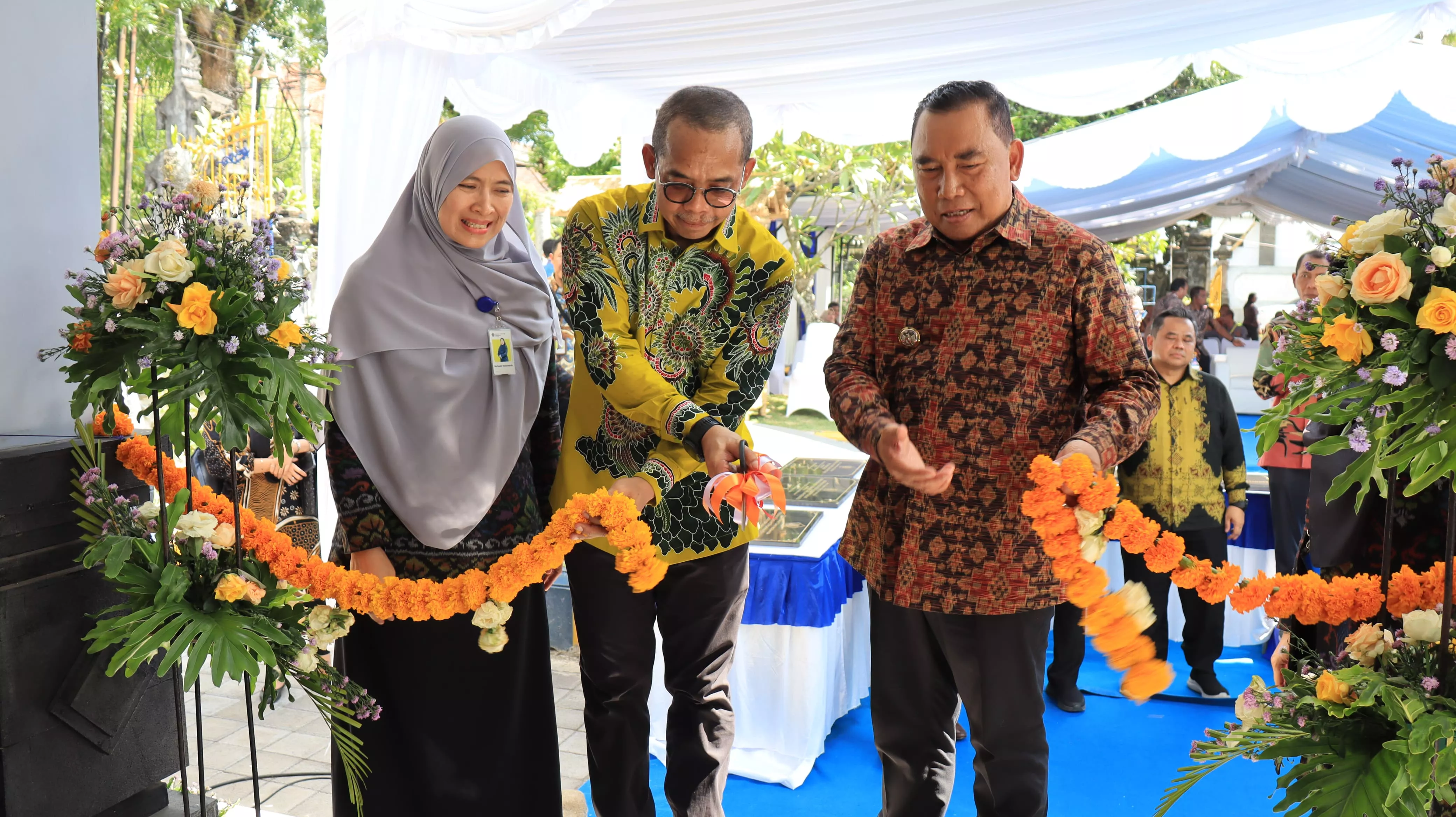 Bupati Tamba Hadiri Peresmian Gedung KP2KP Negara