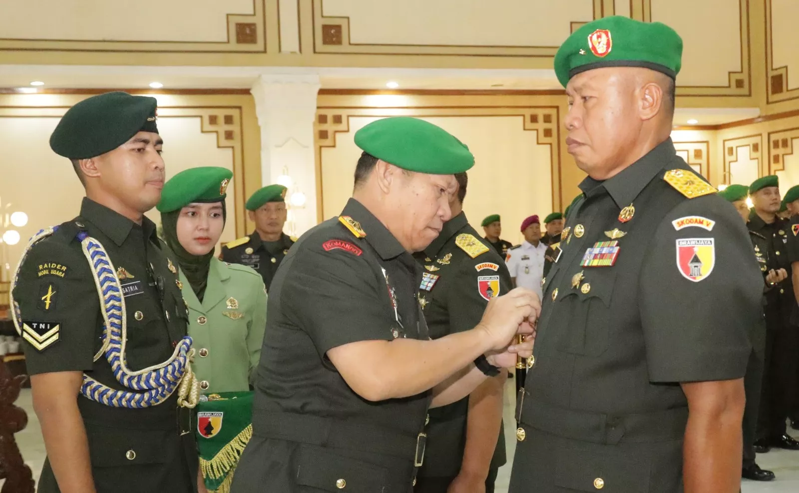 Mayjen TNI Rafael Granada Baay Pimpin Serah Terima Jabatan Kodam V Brawijaya