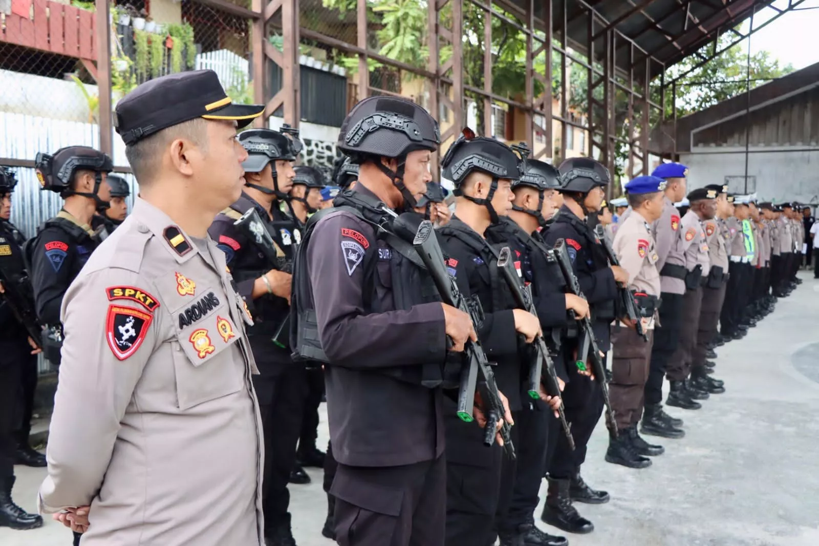Polres Fakfak Kerahkan 80 Personel dalam Pemungutan Suara Ulang 2 TPS di Fakfak