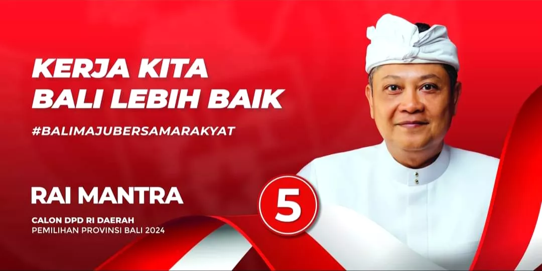 Rai Mantra, Suara Terbanyak di Calon DPD Bali, Dianggap Membawa Angin Segar untuk LPD