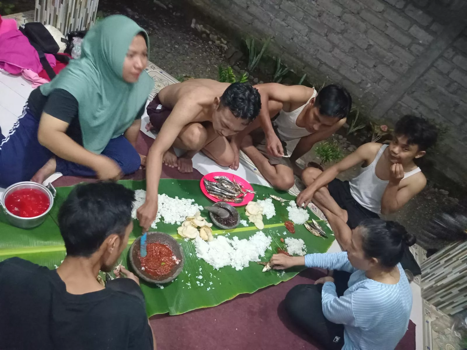 Jelang Pemilu, Tradisi Tepengan Bangkit Kembali, Rizkiyan Ajak Generasi Muda Tetap Jaga Persatuan