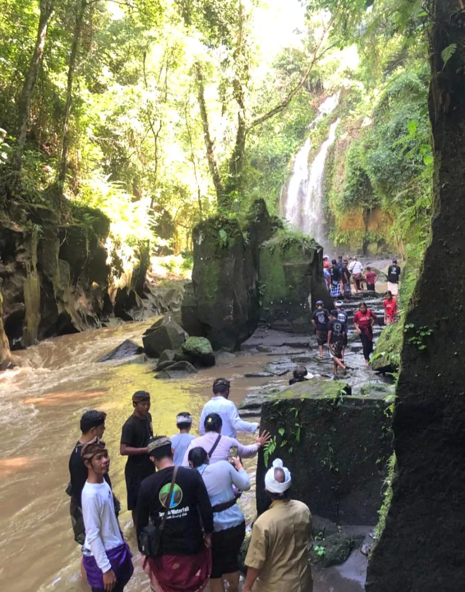 Gianyar Miliki Objek Wisata Baru, Air Terjun Temesi Waterfall yang Mempesona