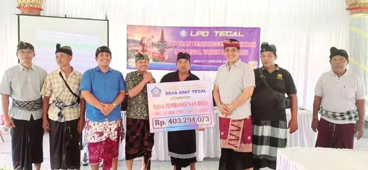 Bendesa Adat Tegal I Ketut Artawan Apresiasi Kontribusi LPD Tegal Darmasaba