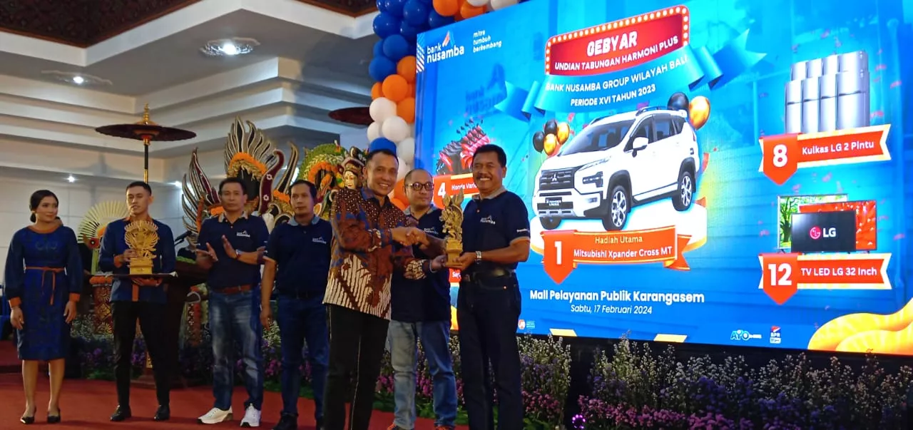 Pemegang Saham PSP Apresiasi Undian Tabungan Harmoni di Gadung MPP Karangasem