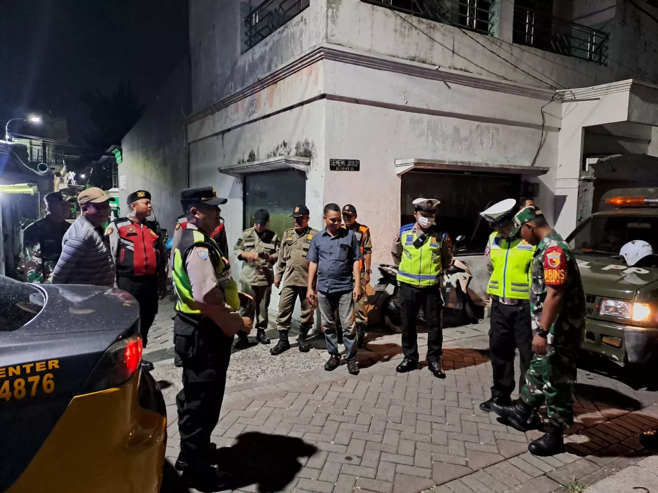 Jaga Kondusifitas Bulan Suci Ramadan, Tiga Pilar Benowo Gelar Patroli Gabungan