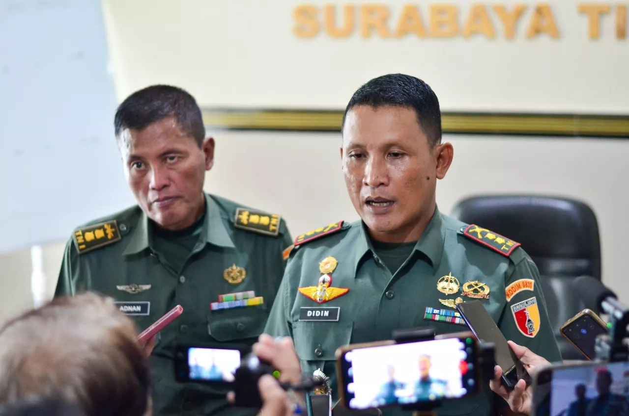 Jelang Ramadan, Kodim Surabaya Timur, Wartawan dan Ormas Bertemu Bahas Situasi Terkini