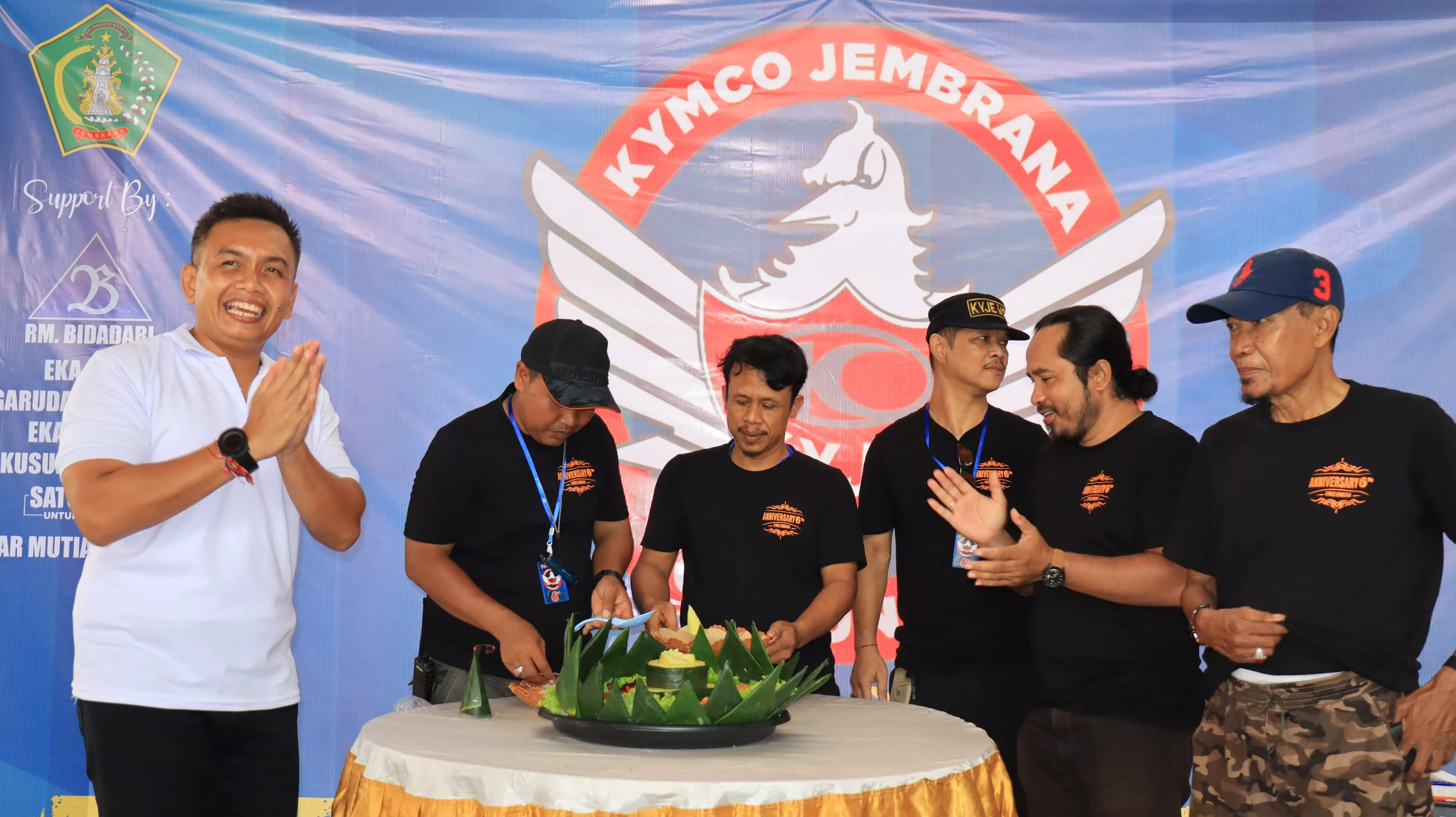 Komunitas Matic Kymco Jembrana Gelar Anniversary ke Enam
