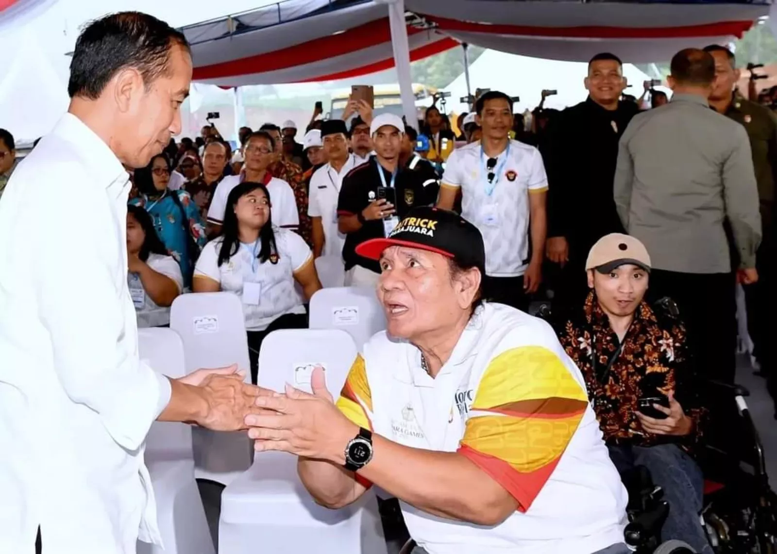 Jokowi Groundbreaking Pusat Pelatihan Paralimpiade di Kabupaten Karanganyar