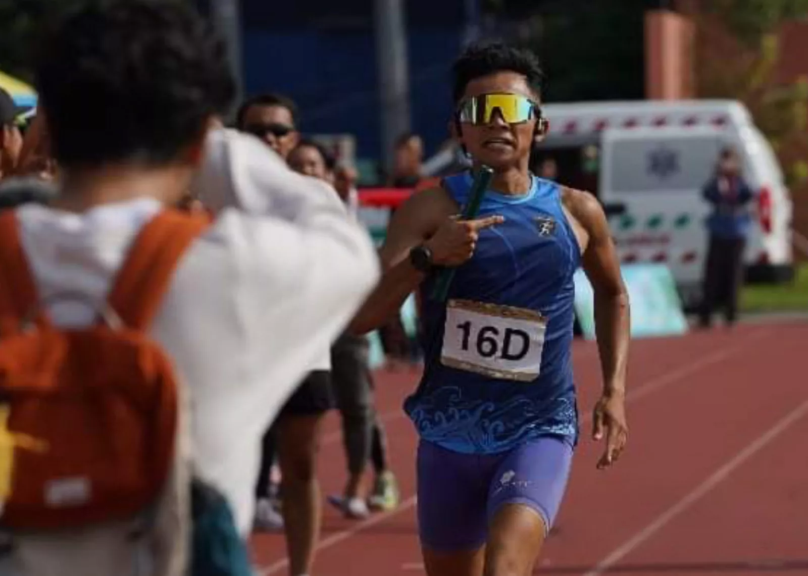 Relay Mix 400x4 di Lapangan THOR, Serda Bek Aulia Berada di Peringkat Pertama
