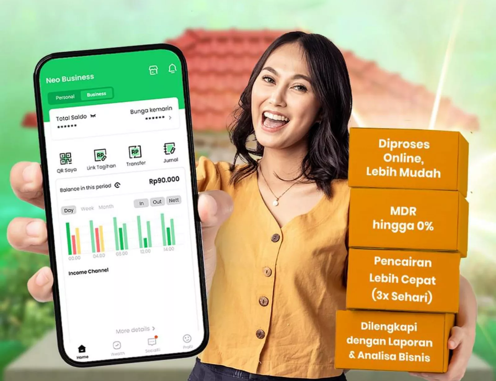 Laba Bersih Bank Neo Meningkat 100%, Namun Masih Mencatat Rugi Bersih 27,36%