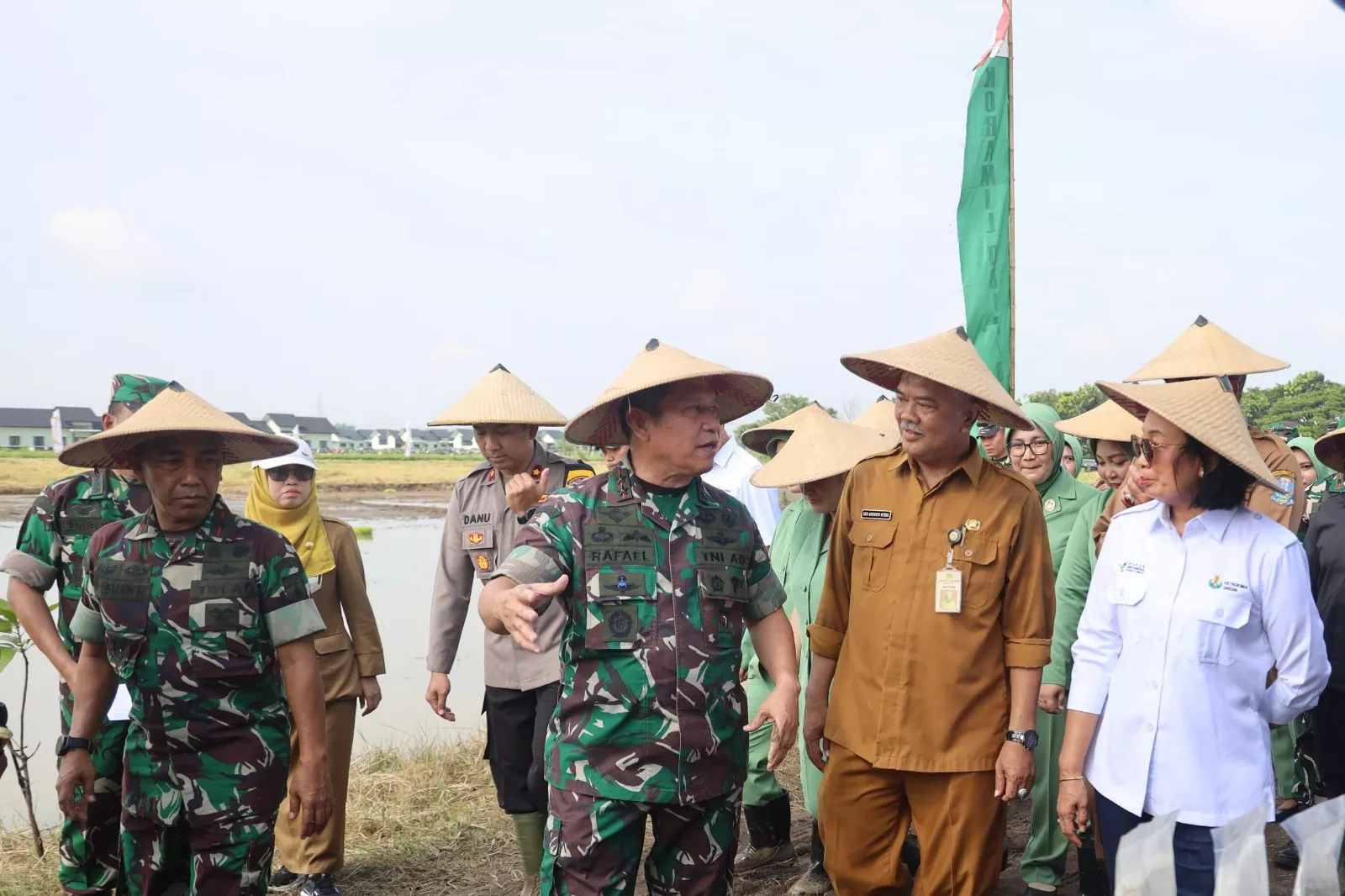 Kodam V Brawijaya Genjot Upaya Ketahanan Pangan dengan Menanam Padi dan Jagung