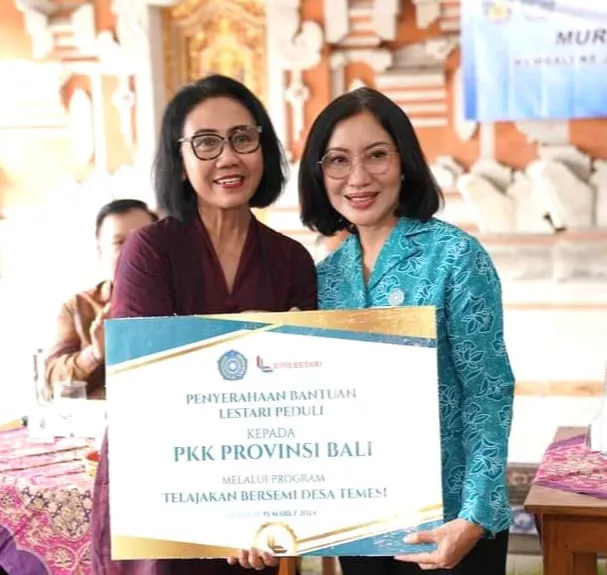 BPR Lestari Berkomitmen Mendukung Pembangunan Desa Temesi melalui Program CSR
