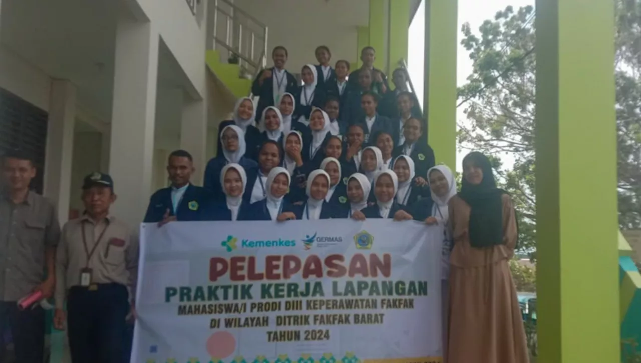 Mahasiswa Keperawatan Fakfak Laksanakan Praktek Kerja Lapangan di Distrik Werba
