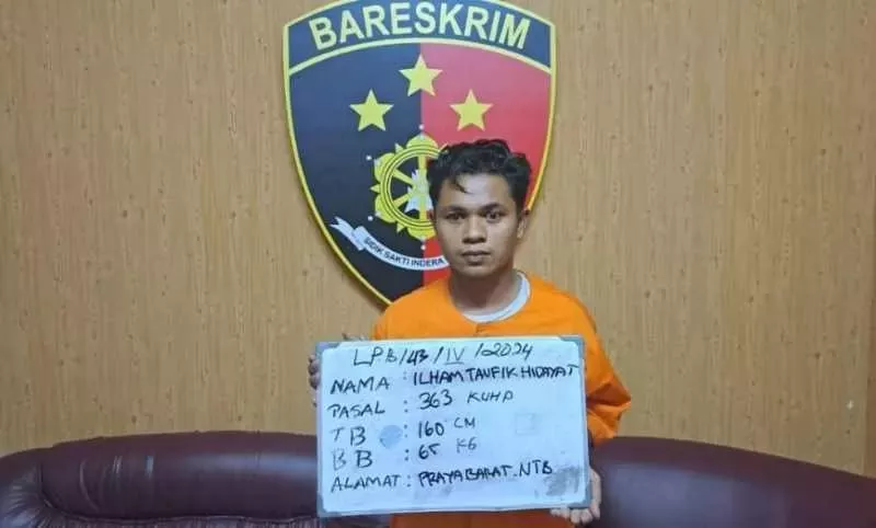 Komplotan Maling Motor Terungkap: Satu Tertangkap, Dua Masih Buron, Ini Rekam Jejaknya