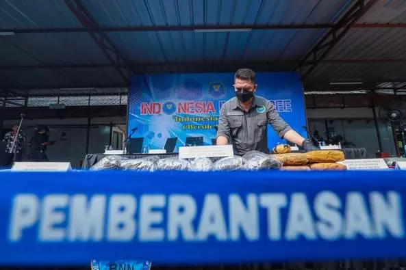 BNN RI Musnahkan Barang Bukti Narkotika dari Lima Kasus Seberat 11 Kilogram