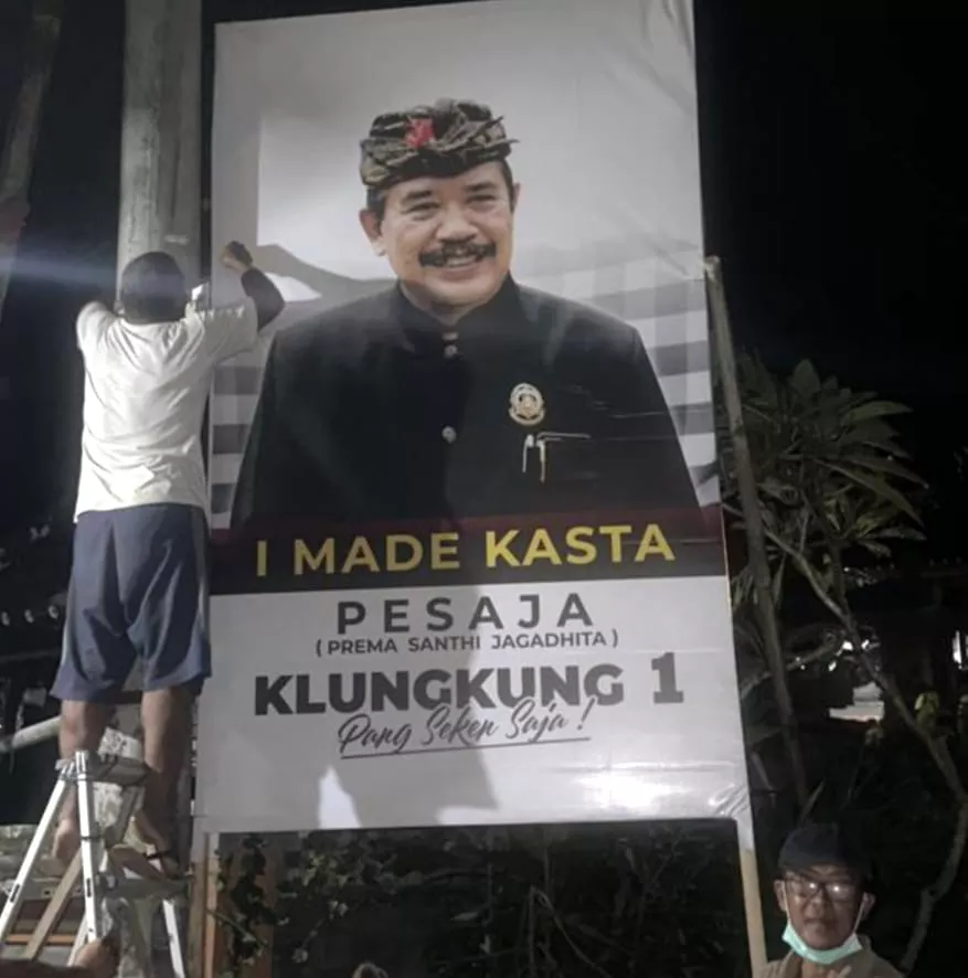 Pilkada Serentak 2024, Munculnya Baliho I Made Kasta Menghebohkan Masyarakat Klungkung