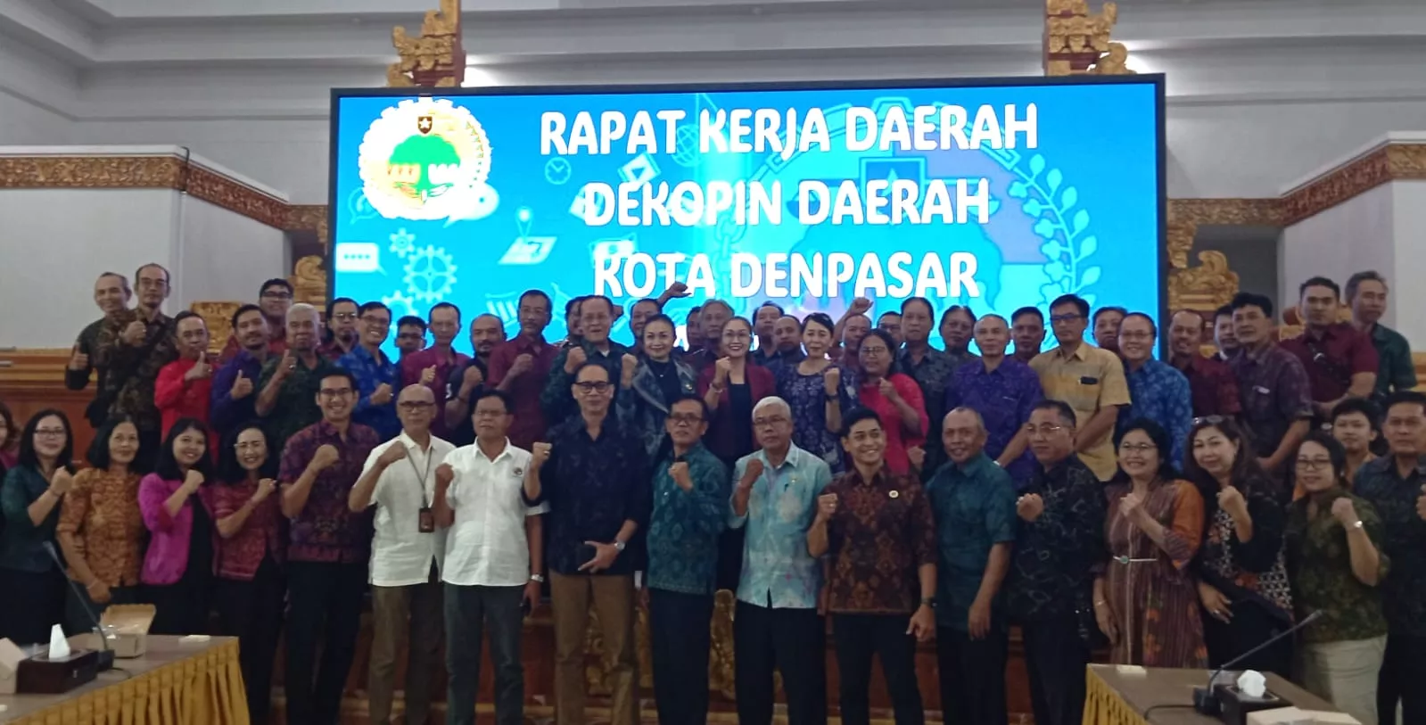 Rakerda Dekopinda Kota Denpasar, Menuju Tata Kelola Koperasi yang Tertib dan Disiplin
