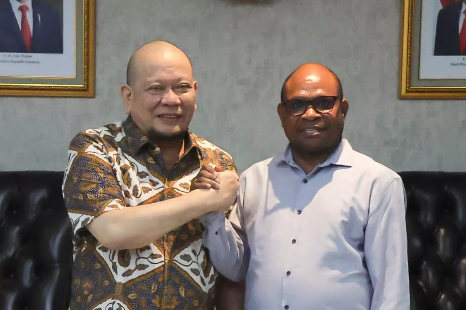 Audiensi dengan Ketua DPD RI, Septinus Minta Masukan untuk Percepatan Pembangunan Papua