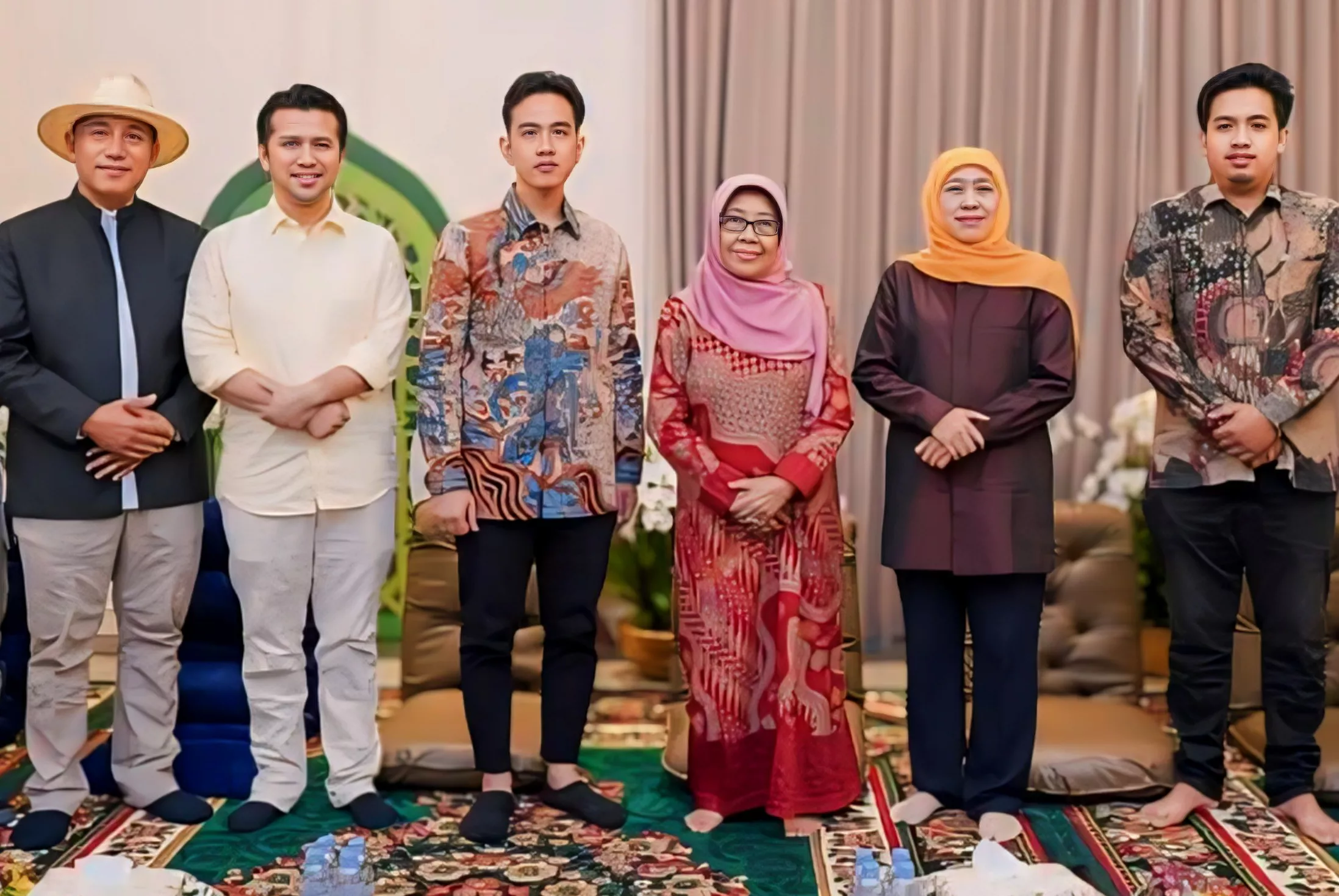 Gibran Silaturahmi ke Rumah Khofifah, Nyatakan Siap Kampenya Dukung Pemenangan di Jawa Timur