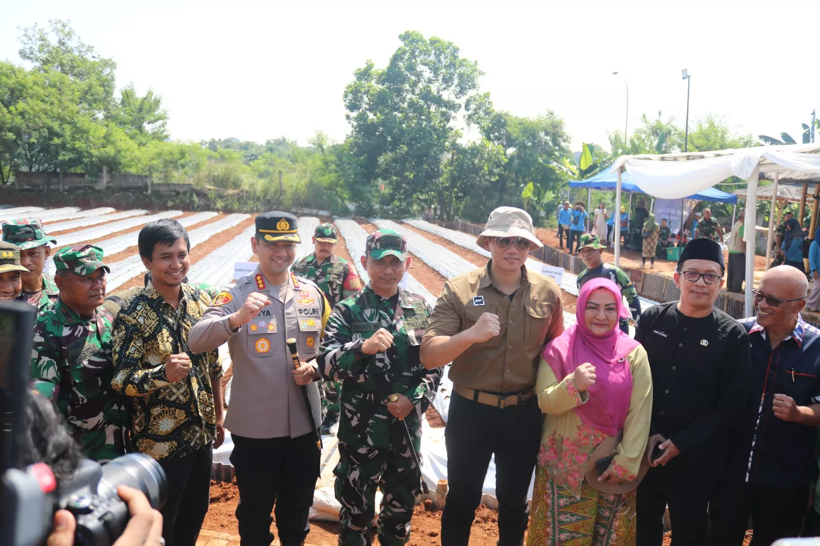 Sidak Menteri ATR BPN ke Tapos menjadi Berkah dan Harapan Program Ketahanan Pangan Kota Depok