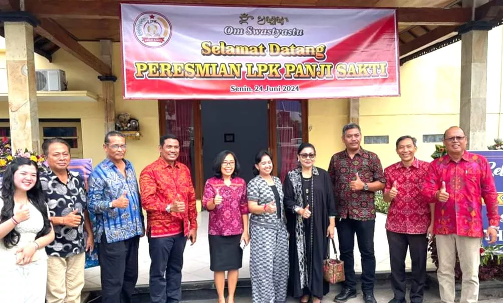 Peresmian LPK Panji Sakti Bertujuan Mencetak Tenaga Kerja Profesional di Bidang Pariwisata
