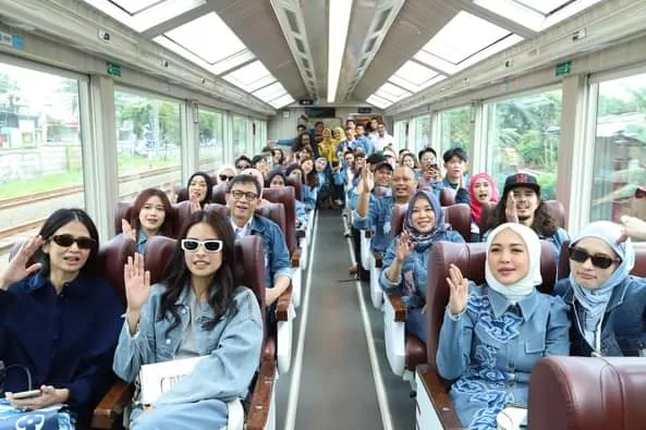 Selenggarakan Travelling by Train 2024, KAI Ajak Influencer Promosikan Kereta Api
