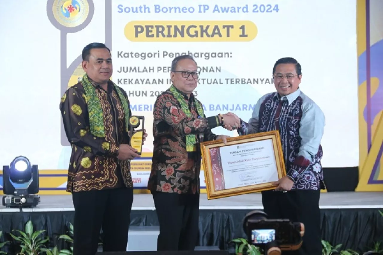 Tingkatkan Inovasi, dan Sinergi, Kemenkumham Kalsel Gelar "South Borneo IP Award 2024"