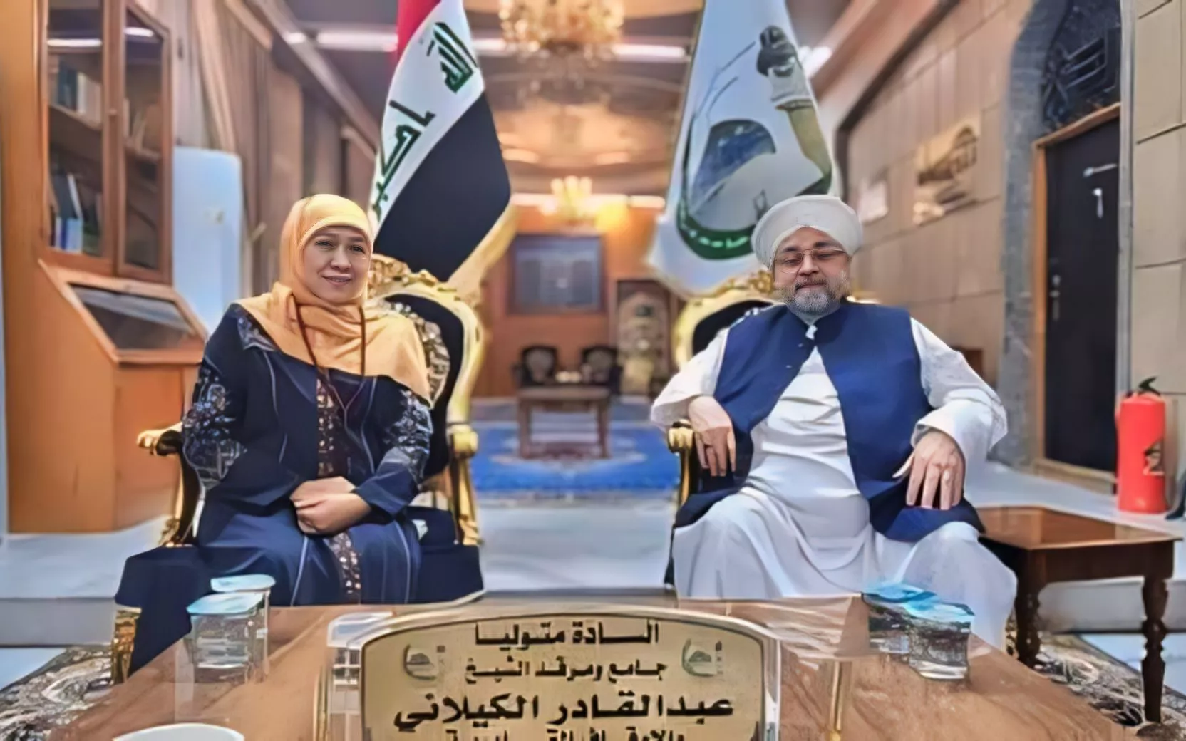 Muhibah ke Kota Baghdad, Khofifah Indar Parawansa Kunjungi Makam Syekh Imam Junaid Al Baghdadi