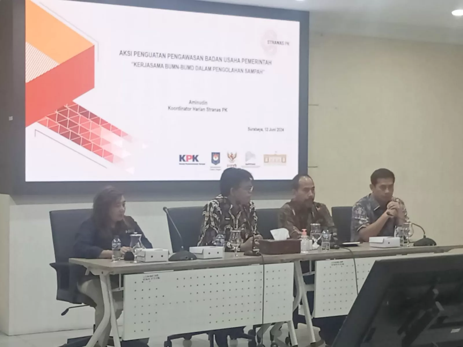 Cegah Korupsi, KPK Ajak BUMD di Jatim Kelola Sampah