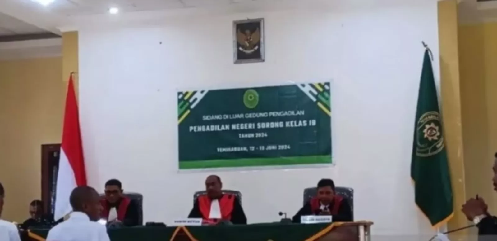 Pengadilan Negeri Sorong Gelar Sidang di Luar Gedung, Pertama Kalinya di Teminabuan