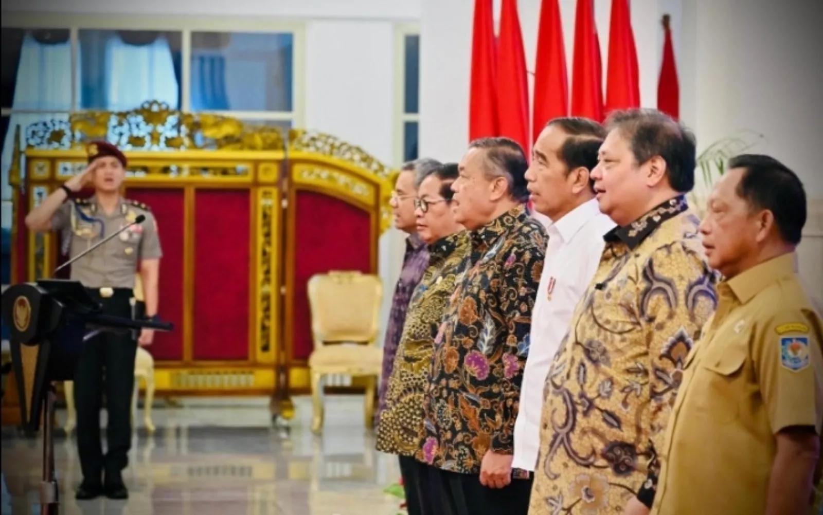Jokowi Pimpin Rakornas Pengendali Inflasi di Istana, Dihadiri Seluruh Pj Gubernur Papua
