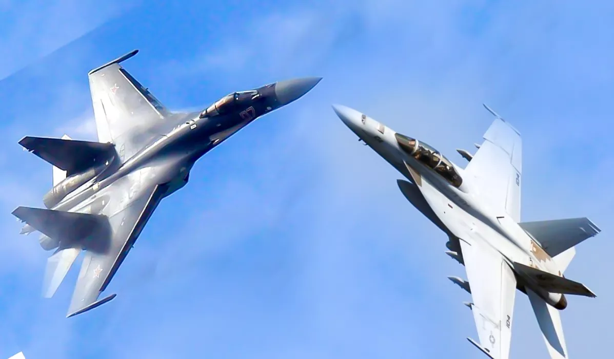 Pilih Mana? Pesawat Tempur F/A-18 AS Atau Su-35 Rusia, Berikut Keunggulan dan Kekurangannya