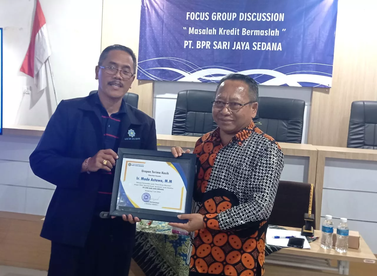 Focus Group Discussion PT BPR Sari Jaya Sedana, Membangun Kualitas Kredit dan Kepercayaan di Bali